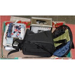 LOT OF THREE LUNCH BAG INC NHL BOX WITH 2 BOXES