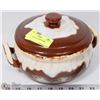 Image 1 : ENAMELED CLAY OVEN DISH