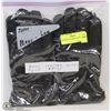 Image 1 : 2PK MENS LEATHER GLOVES LARGE