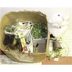 20)BOX OF MISC GOODS