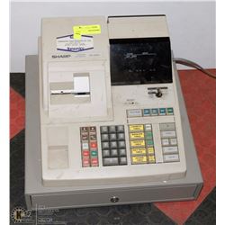 SHARP ELECTRONIC CASH REGISTER - NO POWER