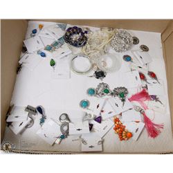LOT OF ASSORTED FASHION JEWELLERY INCL