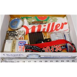 BOX W/COLLECTIBLE GOLF CARDS, MILLER