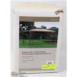 NEW CANOPY FOR 10'X12' GAZEBO REPLACEMENT TOP