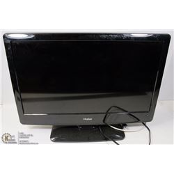 24" HAIER LCD TV WITH NO REMOTE