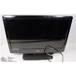24" HAIER LCD TV WITH NO REMOTE