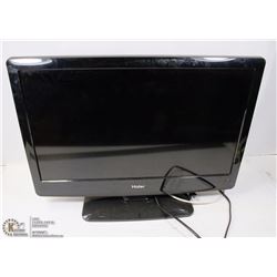 24" HAIER LCD TV WITH NO REMOTE