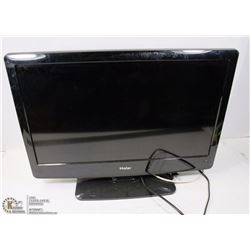 24" HAIER LCD TV WITH NO REMOTE