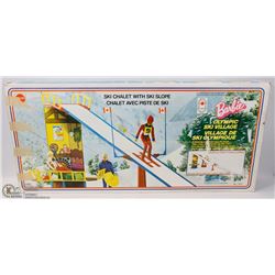 VINTAGE BARBIE OLYMPIC SKI VILLAGE IN BOX.