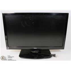 24" HAIER LCD TELEVISION NO REMOTE