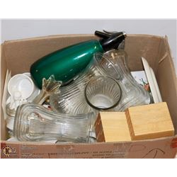 LARGE BOX OF ESTATE MISC