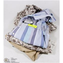 6 MENS DESIGNER  ASSORTED SHIRTS SIZES XL