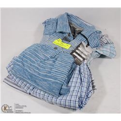 5 MENS  DESIGNER  ASSORTED MEDIUM SIZED SHIRTS