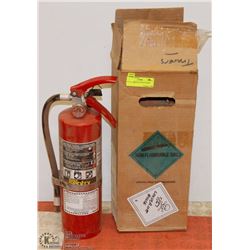 CHARGED FIRE EXTINGUISHER
