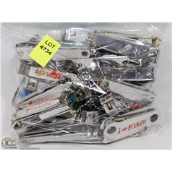 BAG OF ASSORTED NAIL CLIPPERS