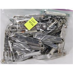 BAG OF ASSORTED NAIL CLIPPERS