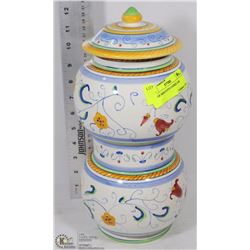 LARGE BISCOTTI COOKIE JAR