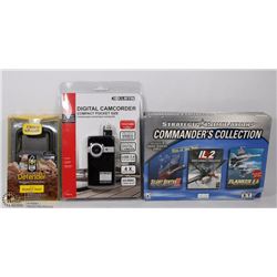 FLAT W/ NEW CURTIS DIGITAL CAMCORDER COMPACT