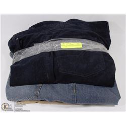4 PAIRS OF MENS SIZE 40 ASSORTED  PANTS
