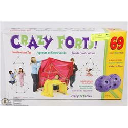 NEW CRAZY FORTS CONSTRUCTION TOY -