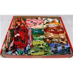 VINTAGE X-LARGE FLAT OF EMBROIDERY THREAD