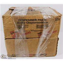 2 CASES OF PLASTIC WHEEL MASKERS