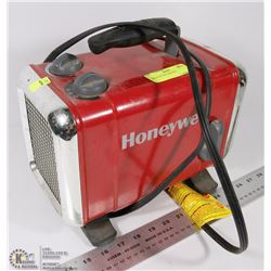 RED ELECTRIC HEATER.