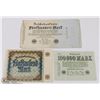 Image 1 : LOT OF 3 GERMAN WWI BANKNOTES - 100,000 MARK 1923,