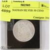 Image 1 : 1965 CANADIAN SILVER 50 CENT COIN.