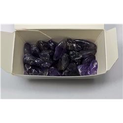 #8 - LOT OF 50 GRAMS OF POLISHED AMETHYST