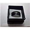 Image 1 : #15 - BLACK STAINLESS STEEL SUPERMAN LOGO RING