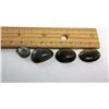 Image 1 : #10 - LOT OF 4 NATURAL LABRADORITE GEMSTONES