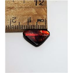 #14 - RED FIRE NATURAL AMMOLITE GEMSTONE