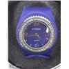 Image 1 : 55) BLUE LARGE 'SNAP STRAP' FASHION WATCH