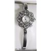 Image 1 : 26) IK LARGE CRYSTAL FASHION WATCH