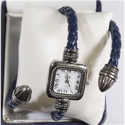 12) USS ROPE WRAP FASHION WATCH