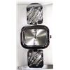 Image 1 : 3) ROCKY FASHION WATCH W/ STONES - BLACK