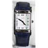 Image 1 : 18) BLUE LEATHER STRAP FASHION WATCH