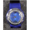 Image 1 : 49) BLUE 'SNAP STRAP' FASHION WATCH