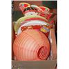 Image 1 : LARGE BOX OF ASSORTED ASIAN STYLE DECORATIVE