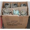 Image 1 : CASE OF AROMA OIL POTS.