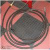 Image 1 : 25' HYDRAULIC HOSE W/ QUICK COUPLER FITTINGS