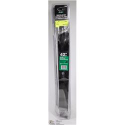 LOT OF 3 ATLAS 42" UNIVERSAL LAWNMOWER BLADES.