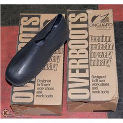 2 PAIRS OF ONGUARD SIZE LARGE OVERBOOTS
