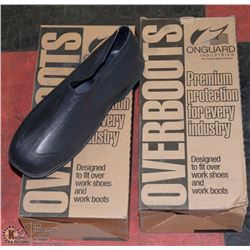 2 PAIRS OF ONGUARD SIZE LARGE OVERBOOTS