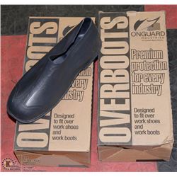2 PAIRS OF ONGUARD SIZE LARGE OVERBOOTS