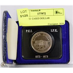 1973 PEI  CASED DOLLAR