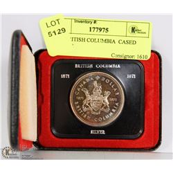 1971 BRITISH COLUMBIA  CASED DOLLAR