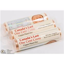 RCM 3 ROLLS PENNIES 2012