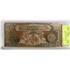 Image 1 : USA $2.00 GOLD LEAF SILVER CERTIFICATE